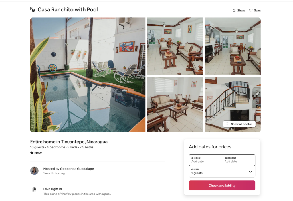 Book a stay on airbnb